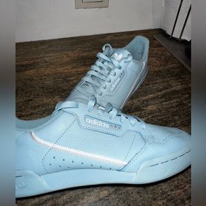Adidas Continental 80 Original Trainer Ash Blue Glacier